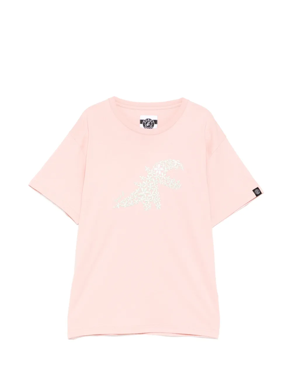 SPORT b. by agnès b. Danity Flower Dino T-shirt - Rosa