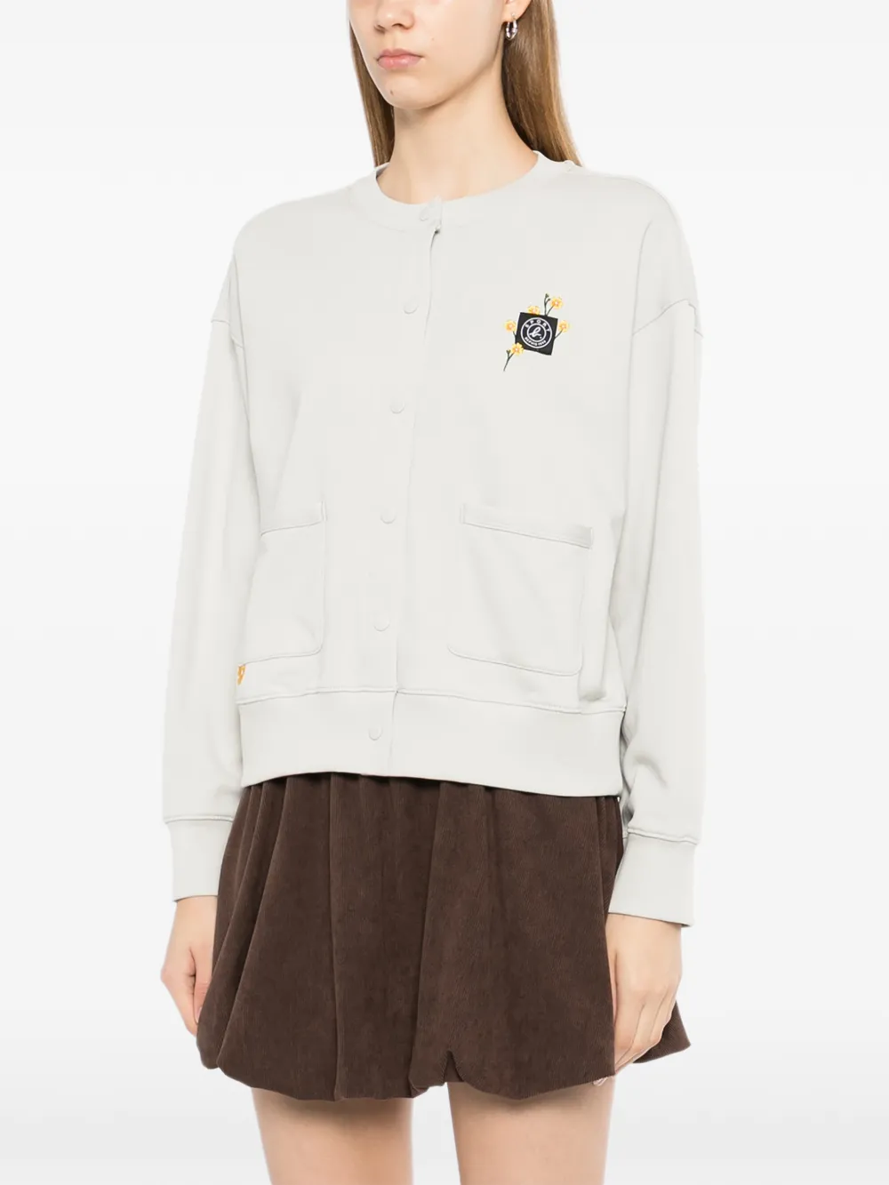  Sport B. By Agnès B. Snap Pocket Cardigan - Grey 