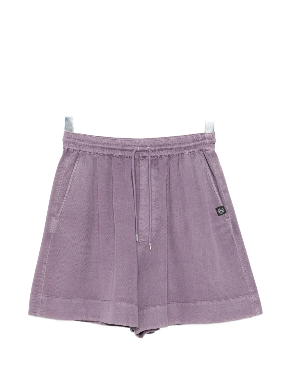 SPORT b. by agnès b. dyed Bermuda shorts - Viola