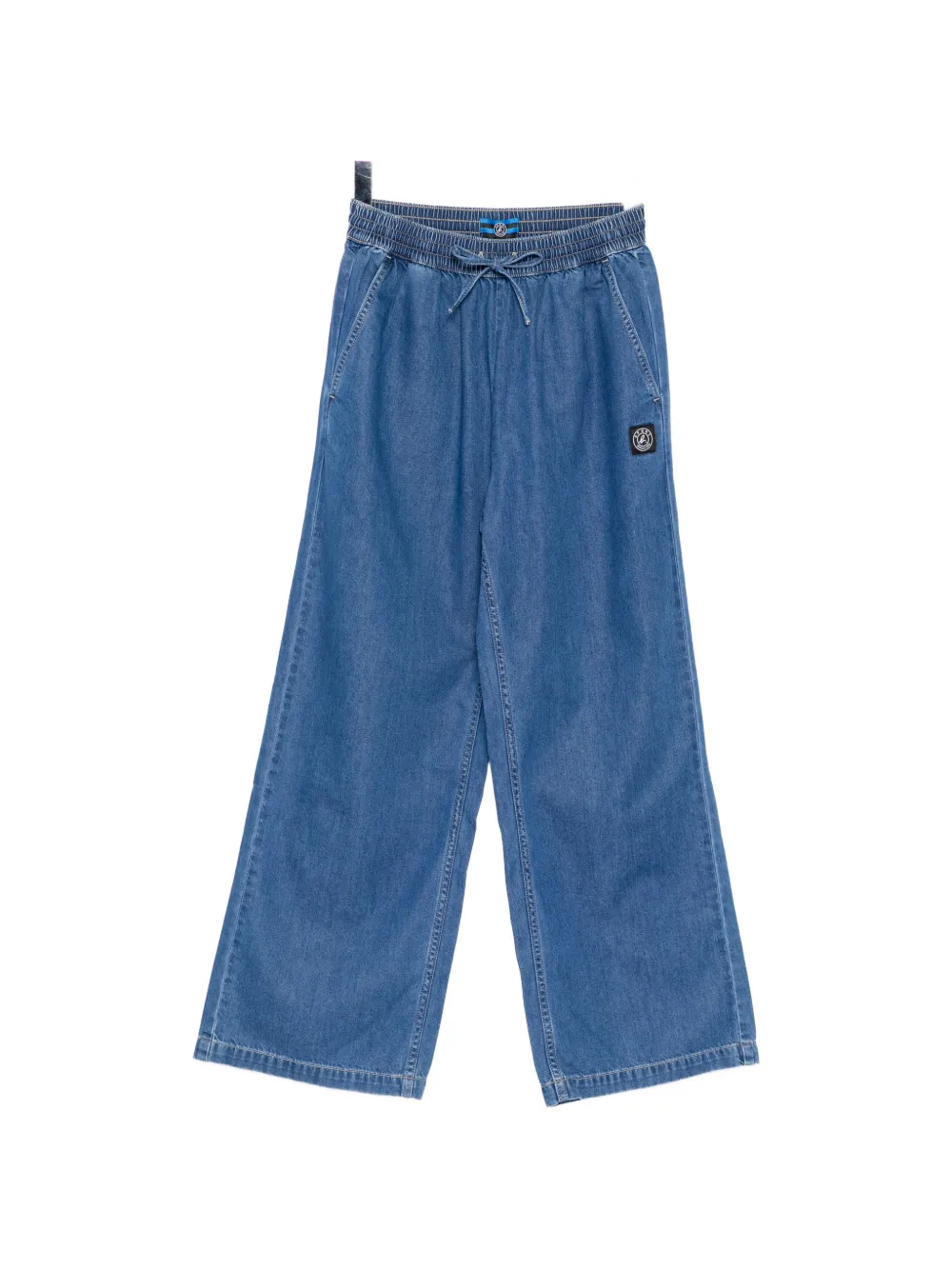 SPORT b. by agnès b. wide-leg track pants - Blu