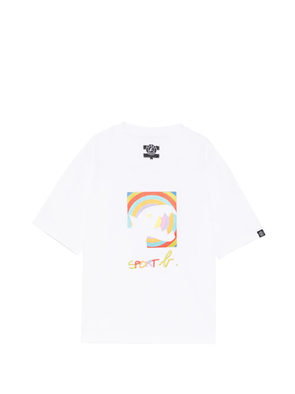 SPORT b. by agnès b. BOX DINO T-shirt - Bianco