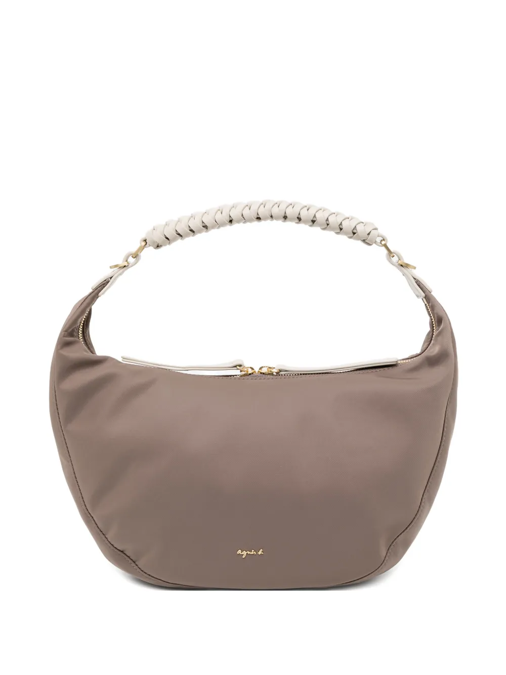 agnès b. medium logo-embossed tote bag · OS