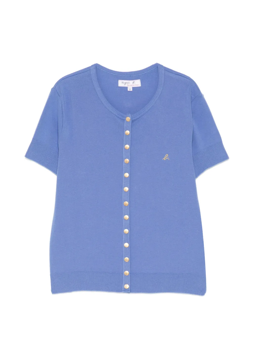 agnès b. Swing cardigan - Blue