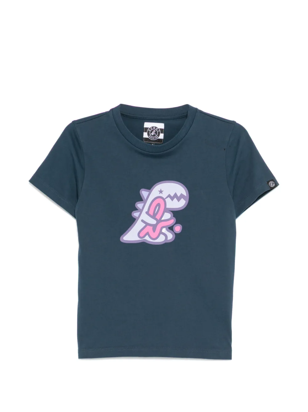 SPORT b. by agnès b. HUGGING DINO T-shirt - Blu