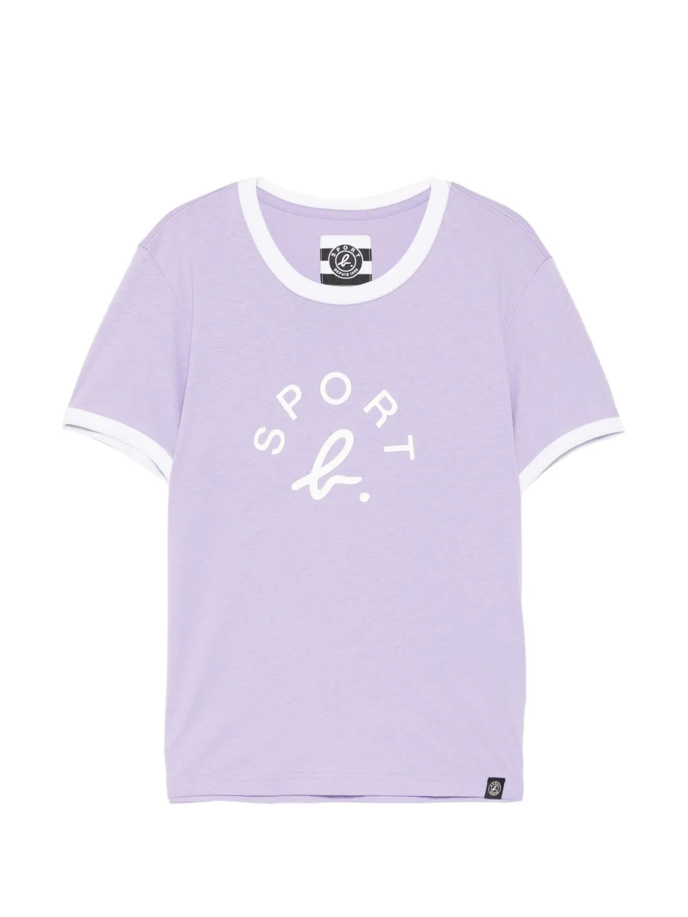 SPORT b. by agnès b. logo T-shirt - Viola