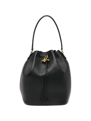 Vivienne Westwood orb-embellished Bucket Bag | Black | FARFETCH CA
