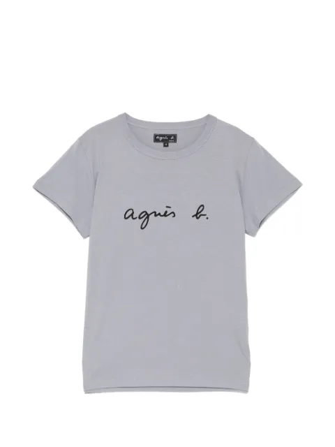 agnès b.  logo-print T-shirt