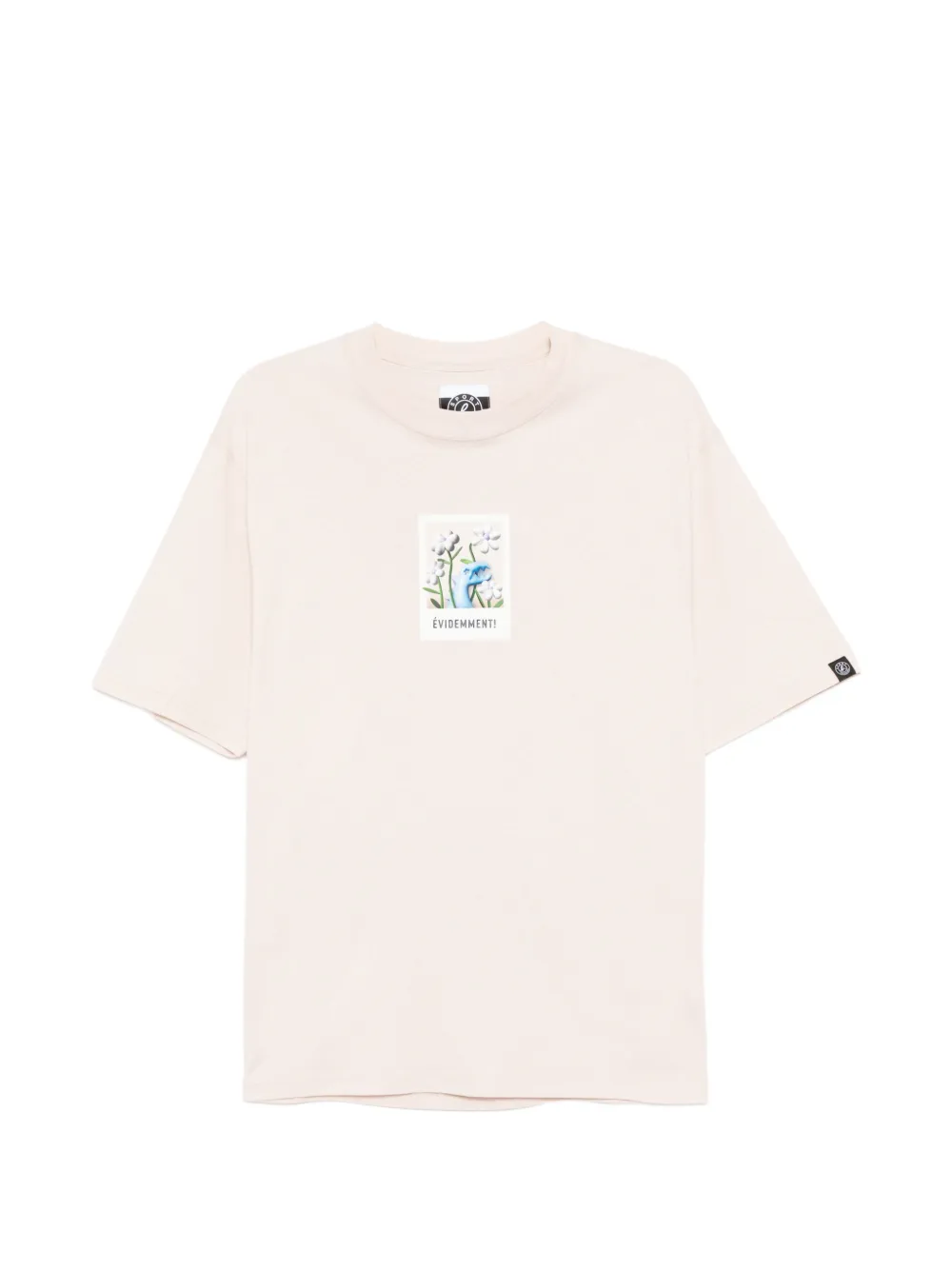 SPORT b. by agnès b. 3D Dino T-shirt - Toni neutri