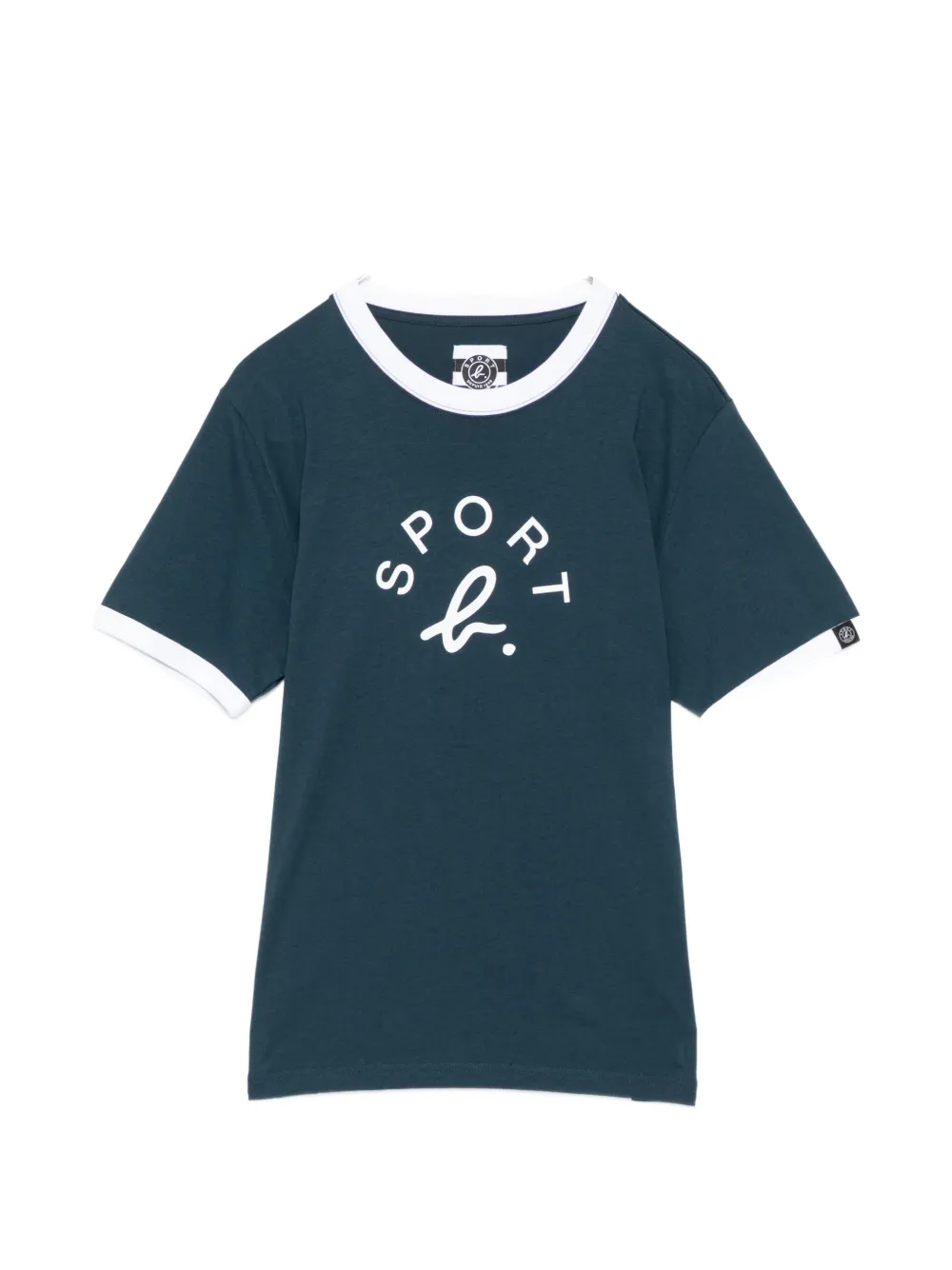 SPORT b. by agnès b. ARCH LOGO RINGER TEE - Blu