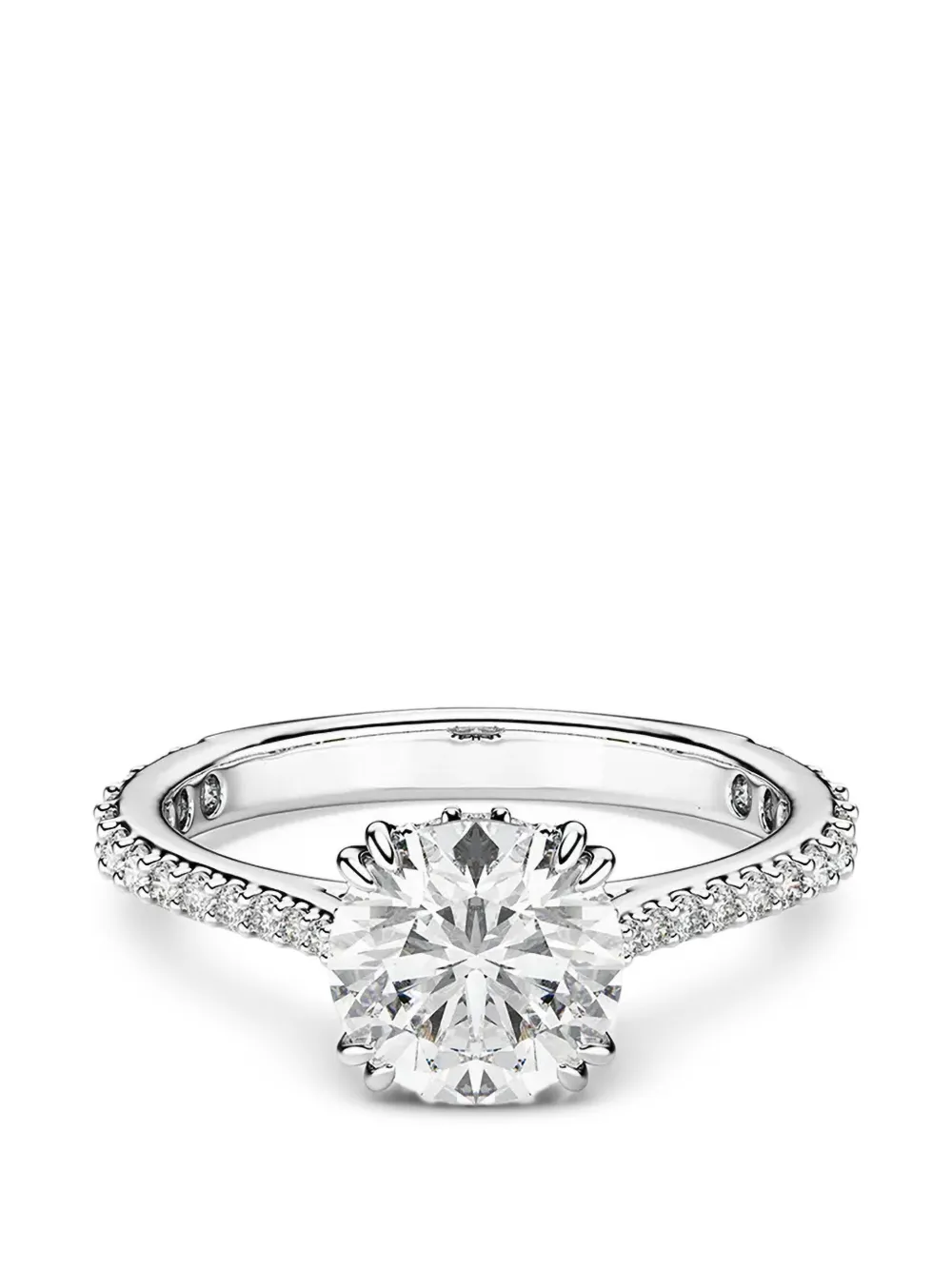 Swarovski Stilla crystal-embellished ring - Argento