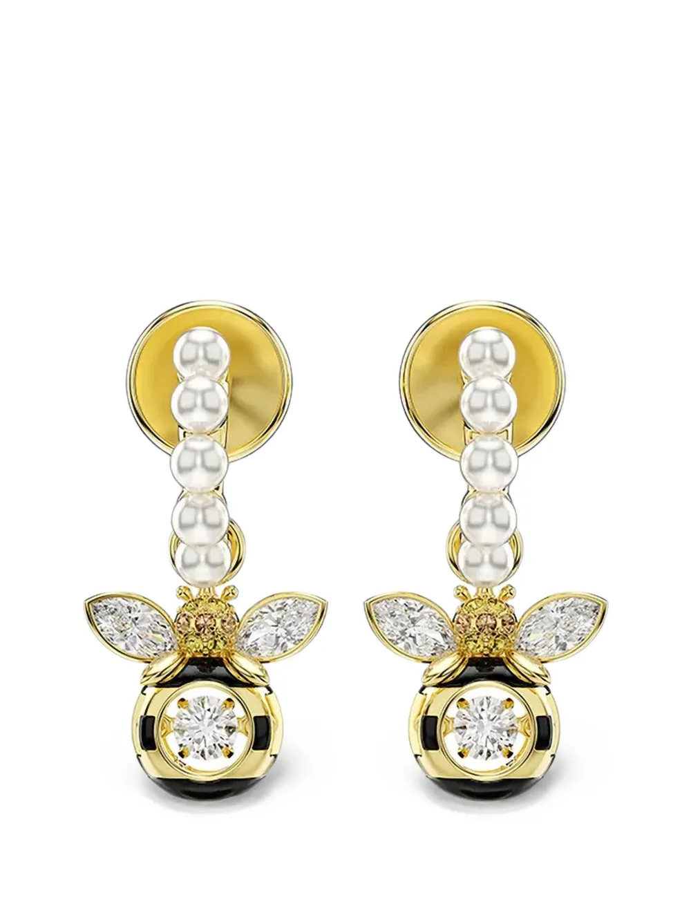 Swarovski Idyllia drop earrings - Oro