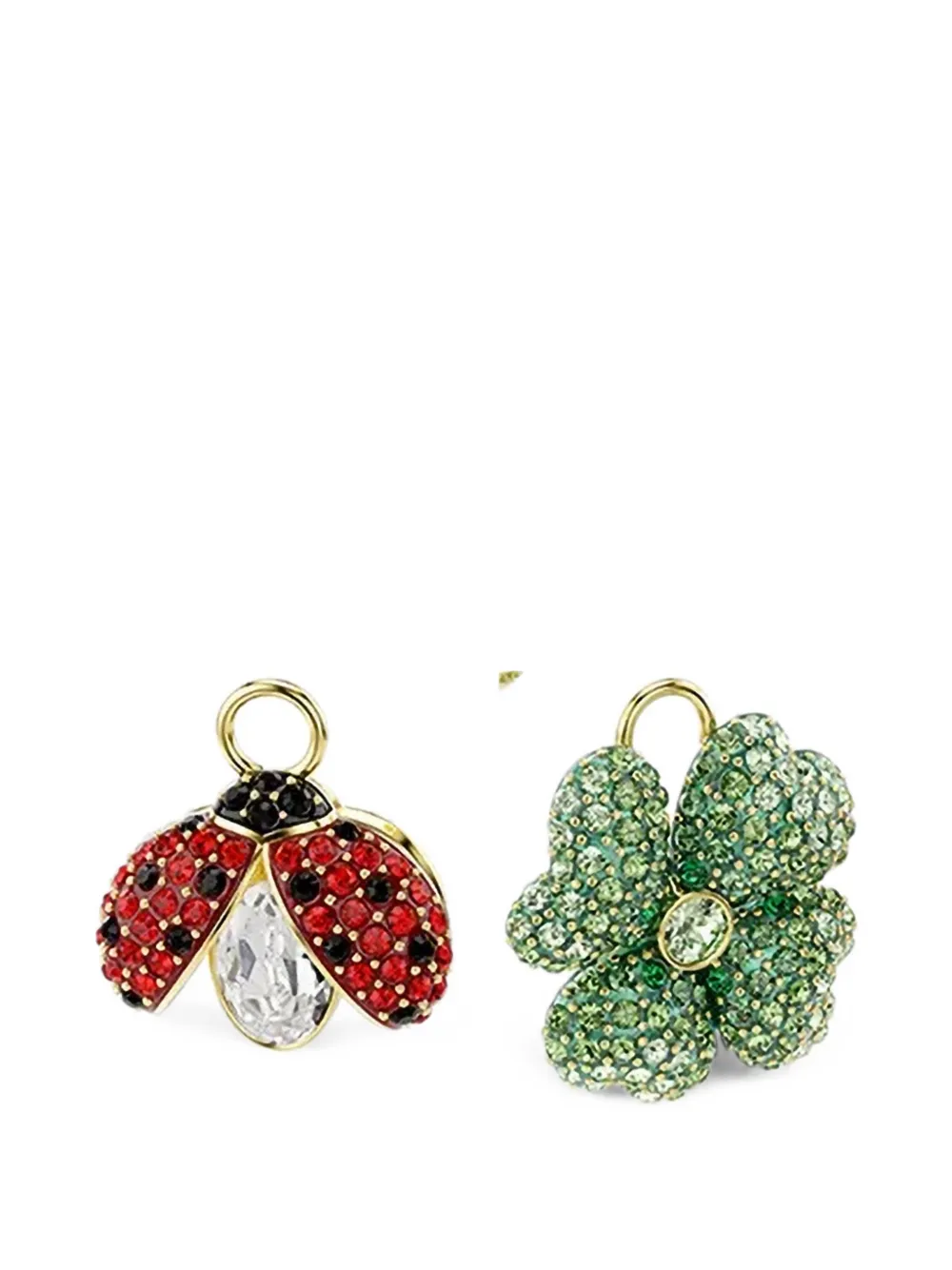 Swarovski Orecchini Idyllia con cristalli (3 pezzi) - Oro