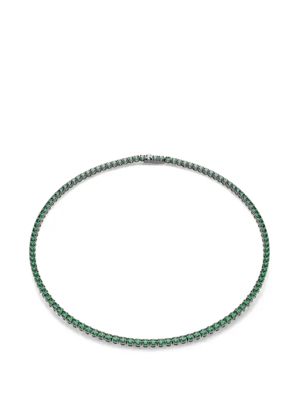 Swarovski Matrix クリスタル ネックレス | シルバートーン | FARFETCH JP