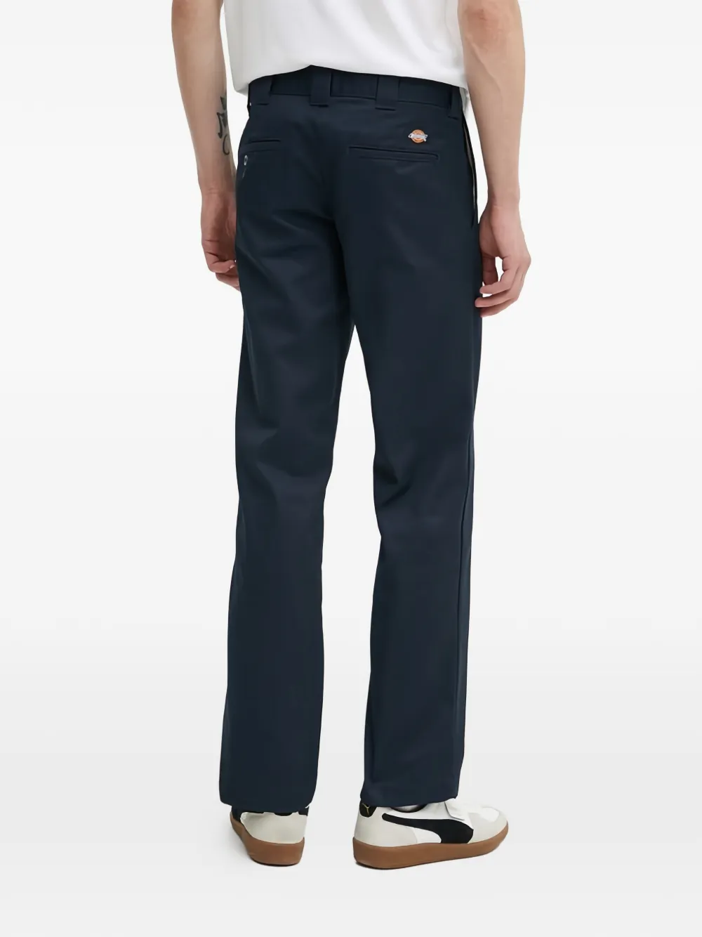 DICKIES Broek met toelopende pijpen Blauw