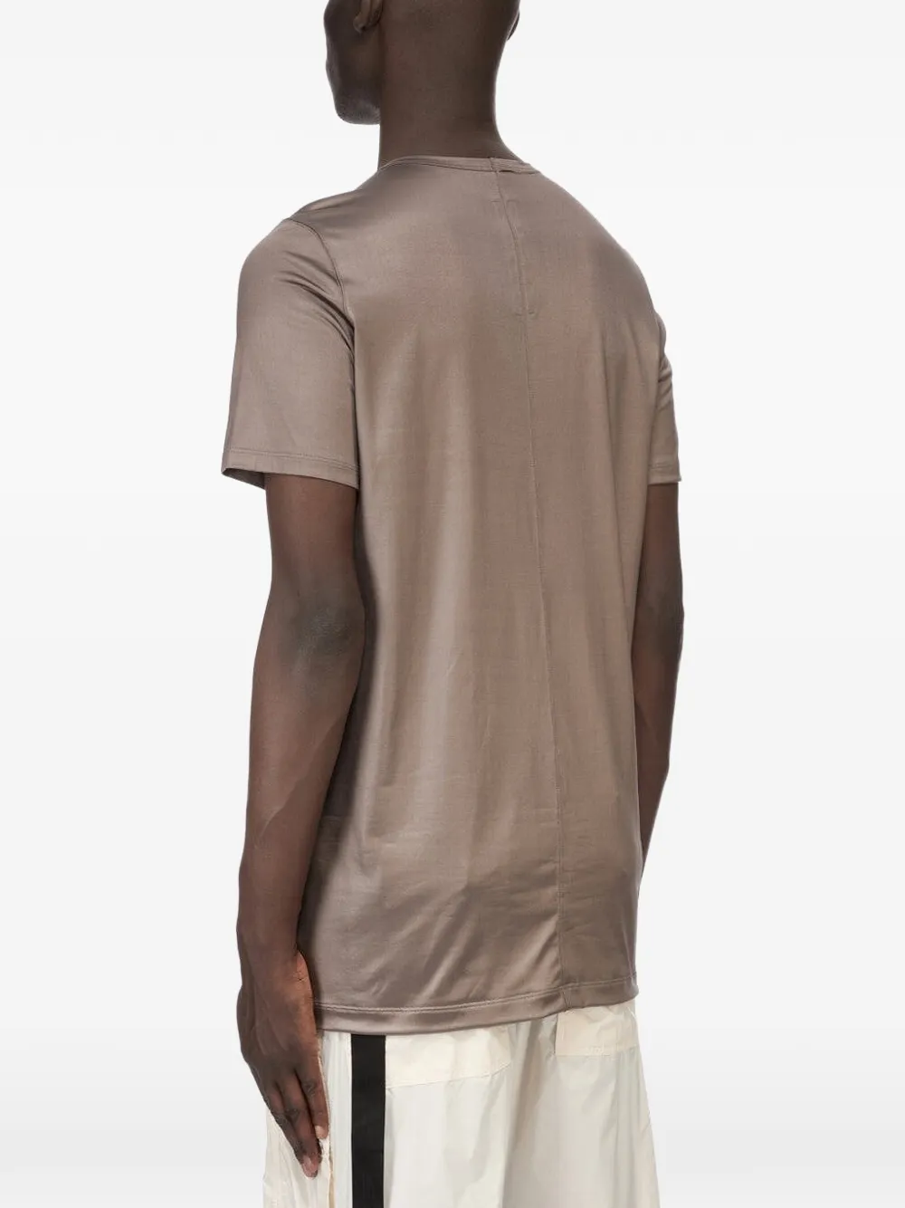 Rick Owens DRKSHDW Level T-shirt met naaddetail Beige