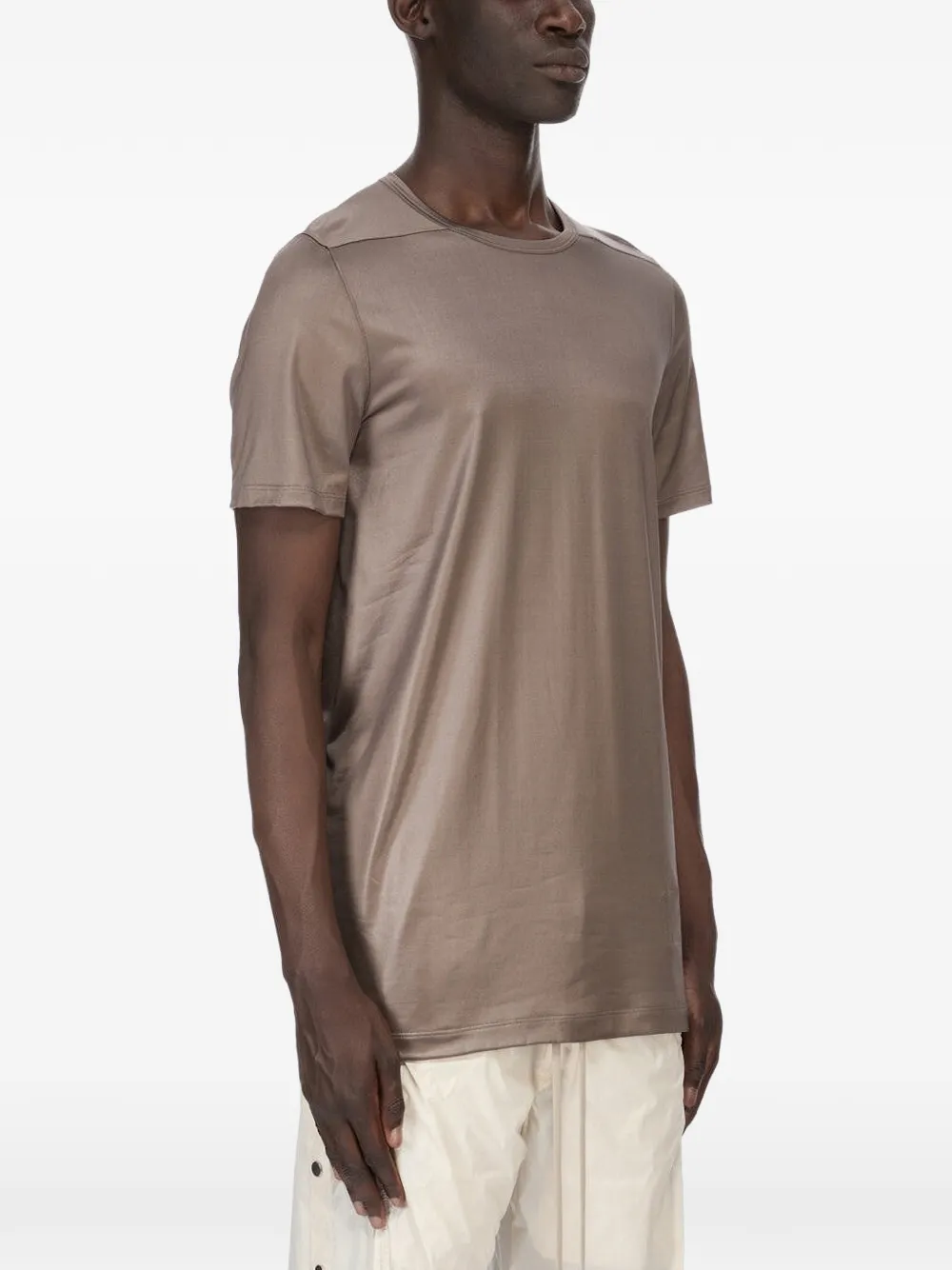 Rick Owens DRKSHDW Level T-shirt met naaddetail Beige