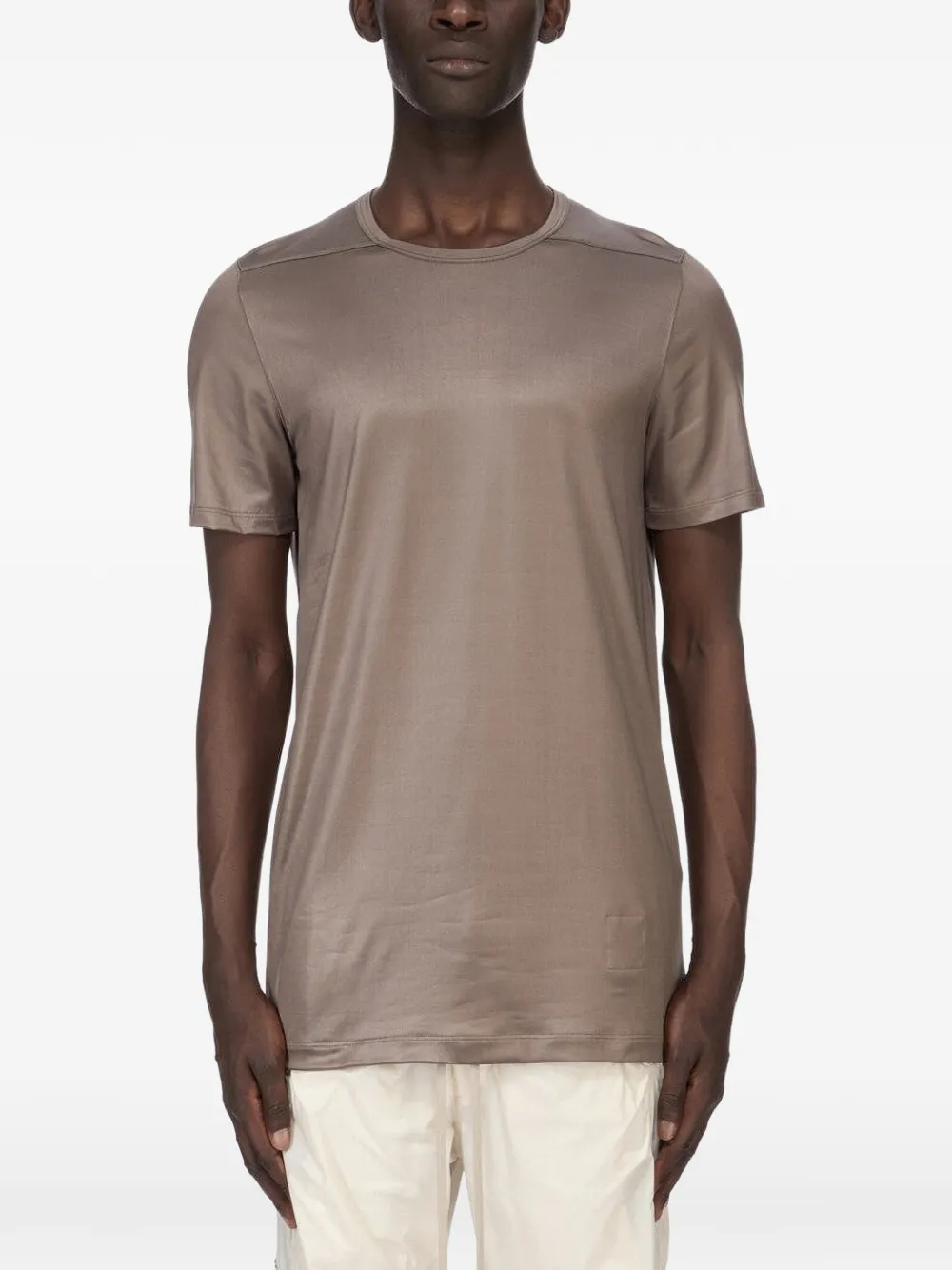 Rick Owens DRKSHDW Level seam-detail T-shirt - Nude