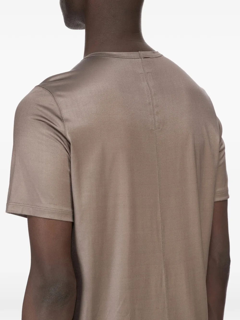 Rick Owens DRKSHDW Level T-shirt met naaddetail Beige