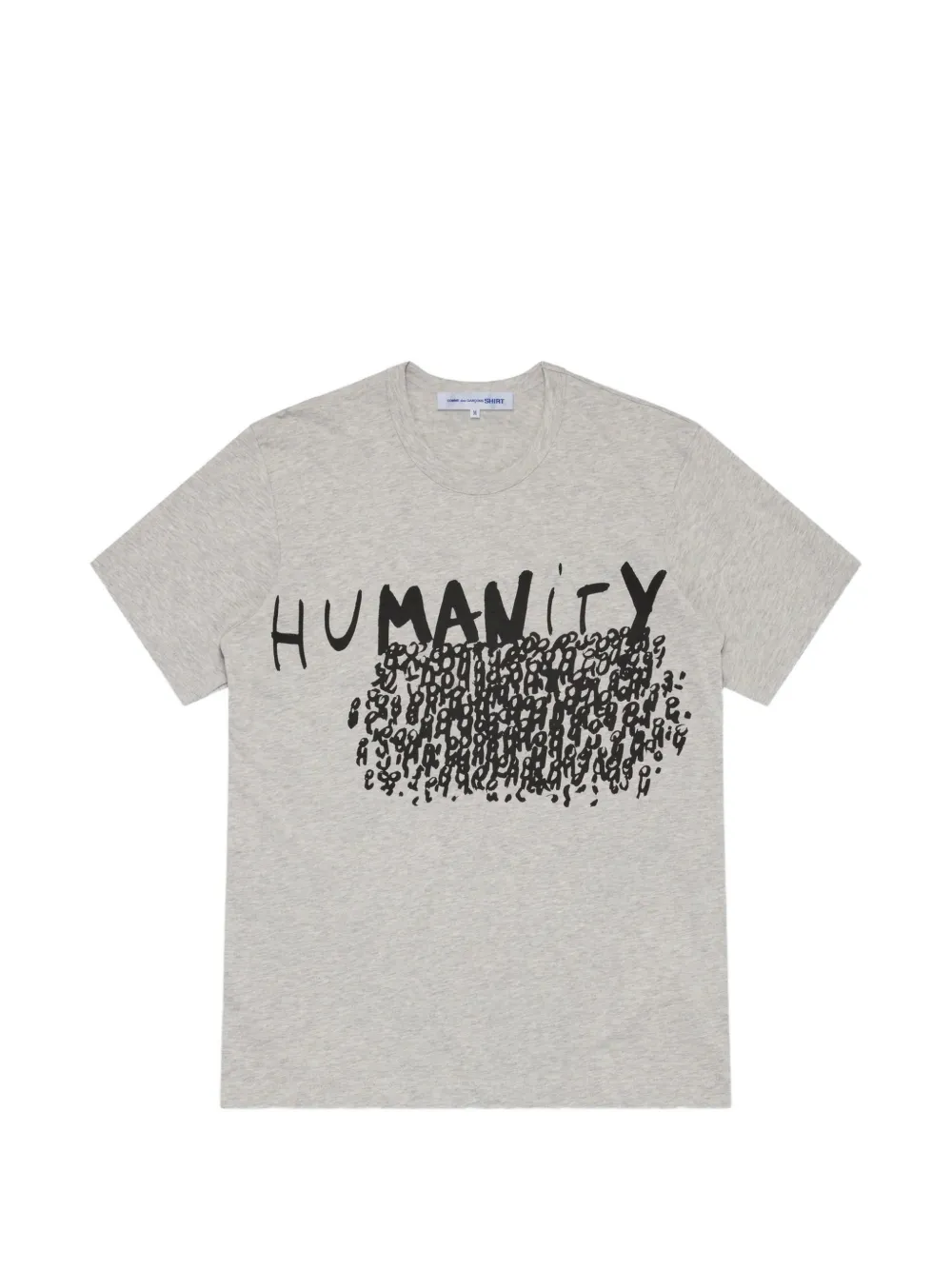 Comme Des Garçons Shirt Humanity T-shirt - Grigio