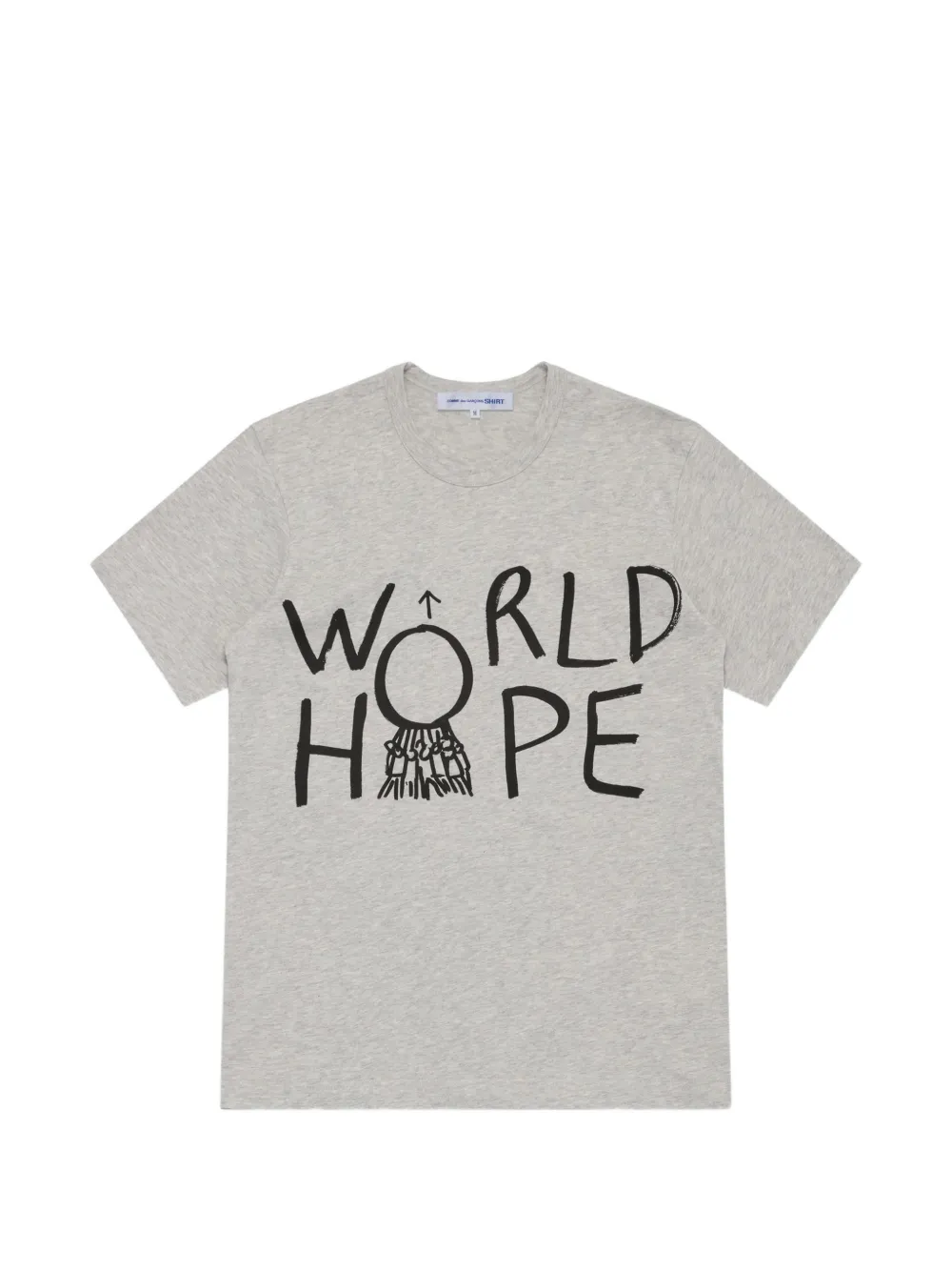 Comme Des Garçons Shirt graphic-print T-shirt - Grigio