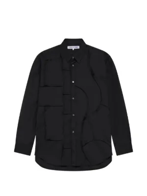 Black Comme Des Garçons ストライプ シャツ | ブラック | FARFETCH JP