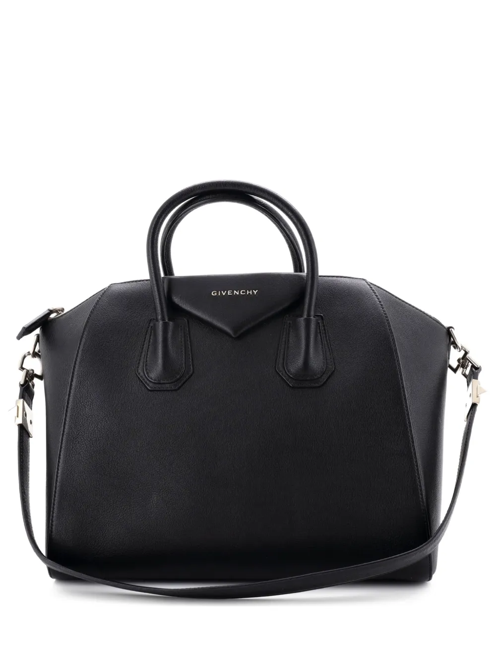 Givenchy Pre-Owned Antigona Bag Leather Medium satchel - Nero