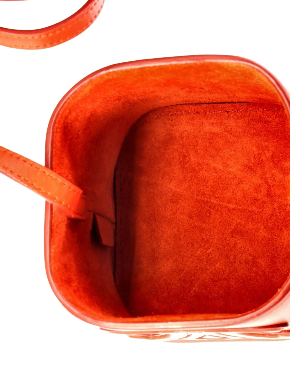 Cuir Triomphe Box Bag Leather Small Bucket Bag