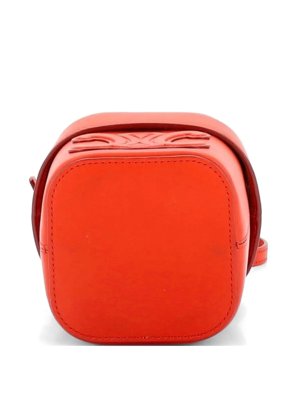 Cuir Triomphe Box Bag Leather Small Bucket Bag