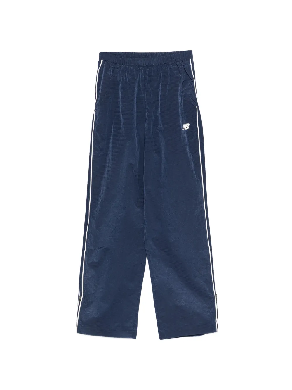New Balance logo-embroidered trousers - Blu