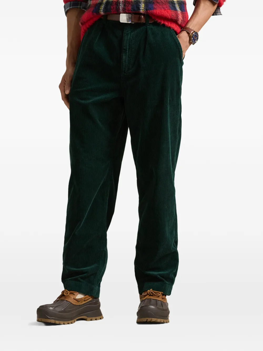 Polo Ralph Lauren Ribfluwelen broek Groen