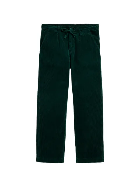 Polo Ralph Lauren pleated corduroy straight-leg trousers