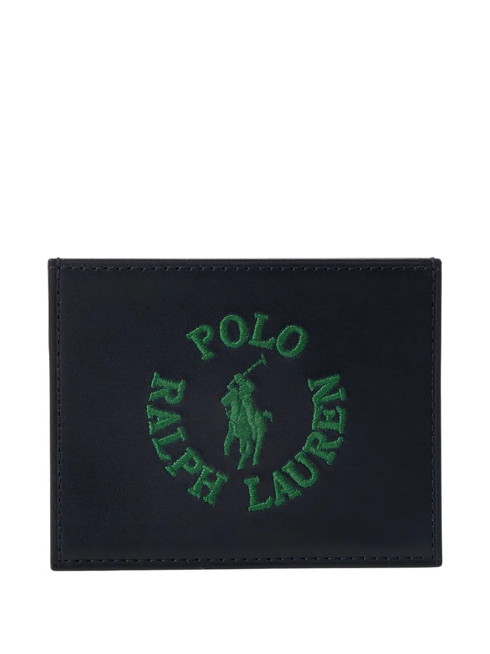 Polo Ralph Lauren leather card holder - Blu