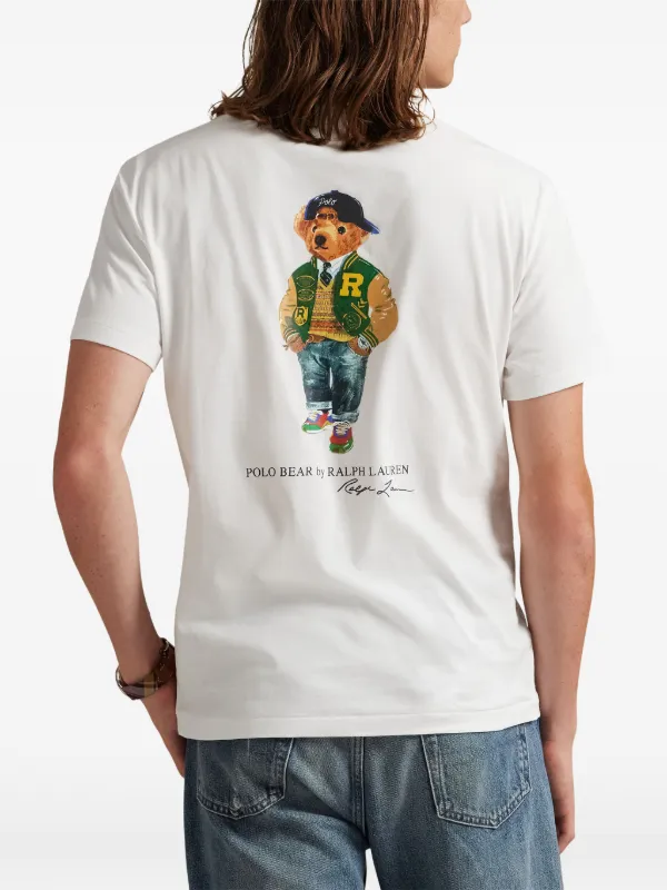 Polo Ralph Lauren Polo Bear back-print chest-pocket T-shirt