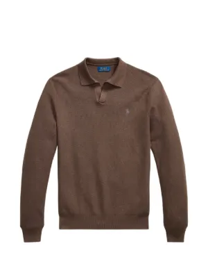 POLO RALPH LAUREN セーター Polo Ralph Lauren ケーブルニット ハーフジップセーター | レッド