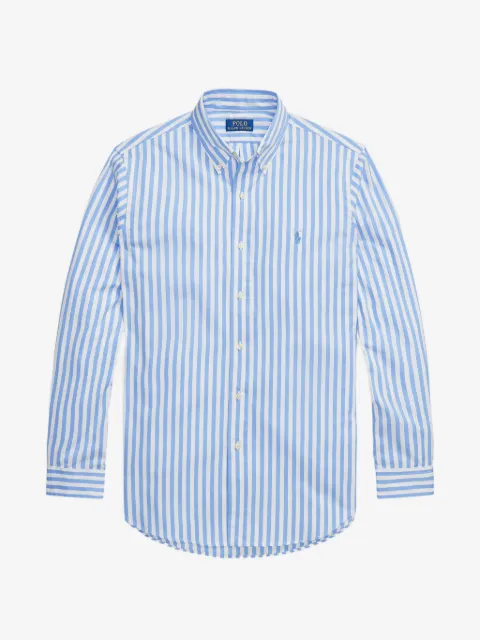 Polo Ralph Lauren camisa con botones y rayas estampadas
