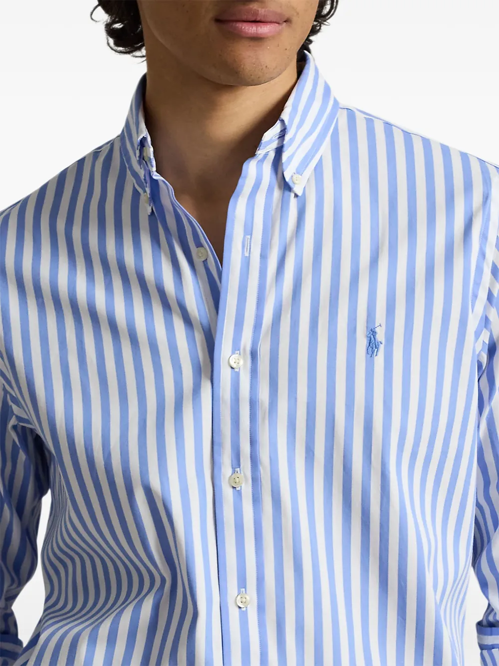 Polo Ralph Lauren Gestreept overhemd Blauw