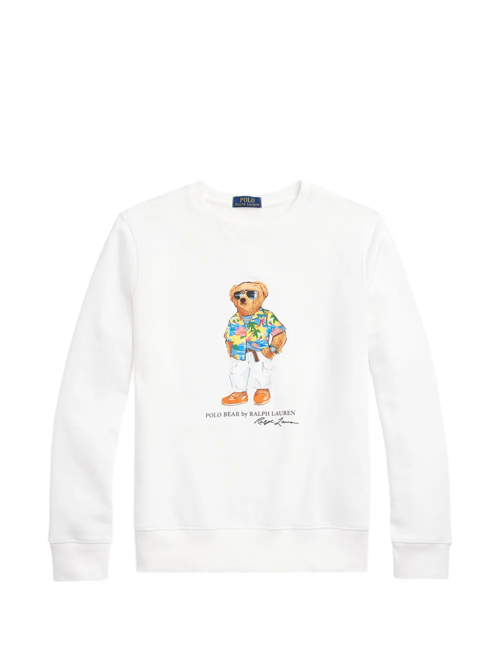 Polo Ralph Lauren Polo Bear graphic-print sweatshirt - Bianco
