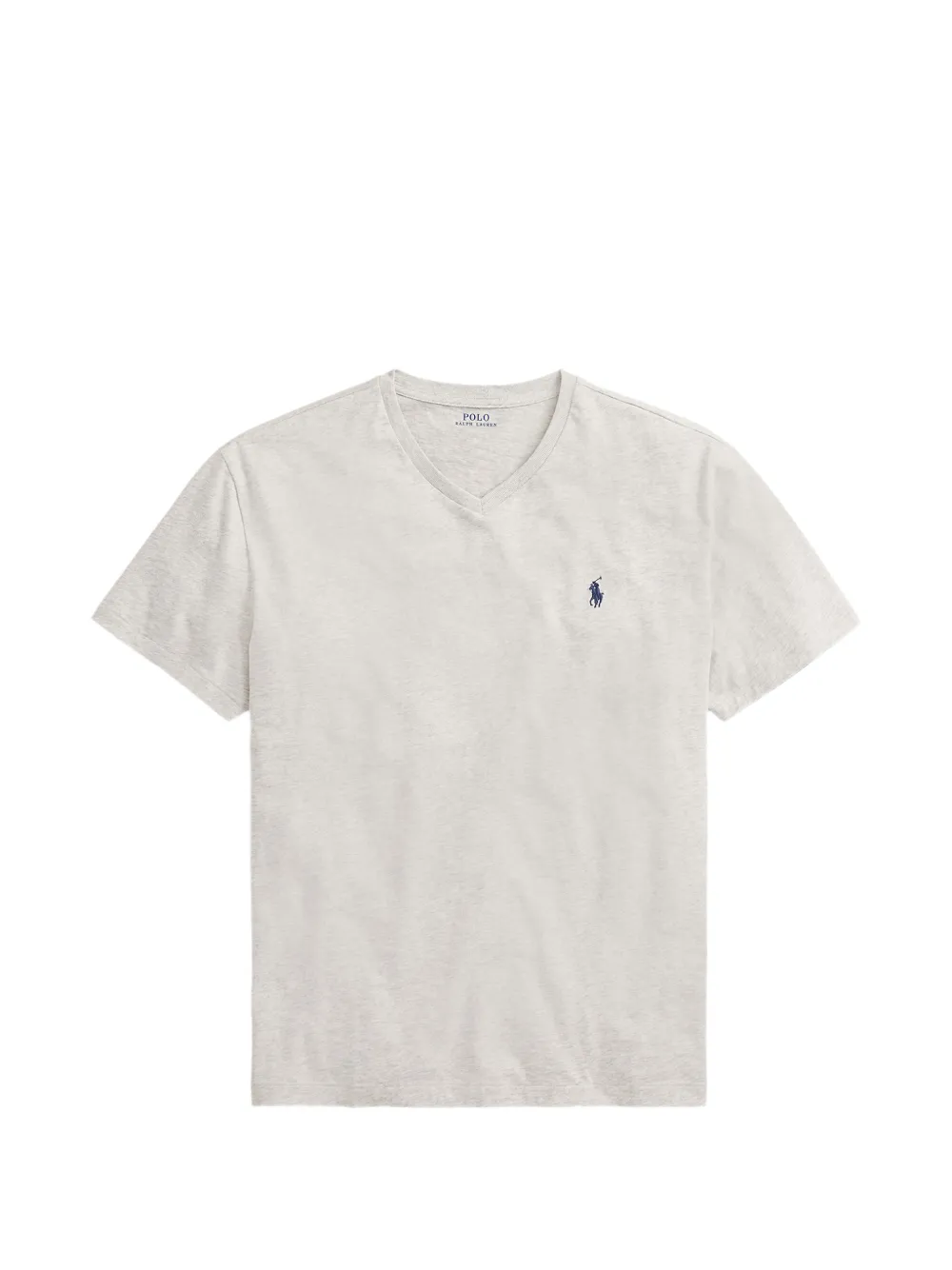 Polo Ralph Lauren embroidered-logo V-neck T-shirt