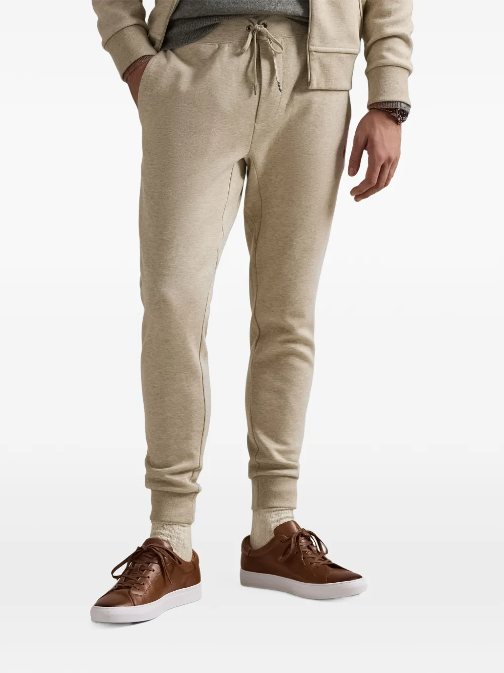 Polo Ralph Lauren Trainingsbroek met geborduurd logo Beige