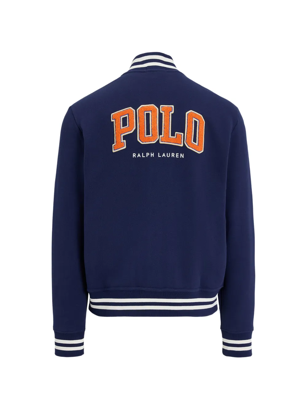 Polo Ralph Lauren Bomberjack met gestreepte afwerking Blauw