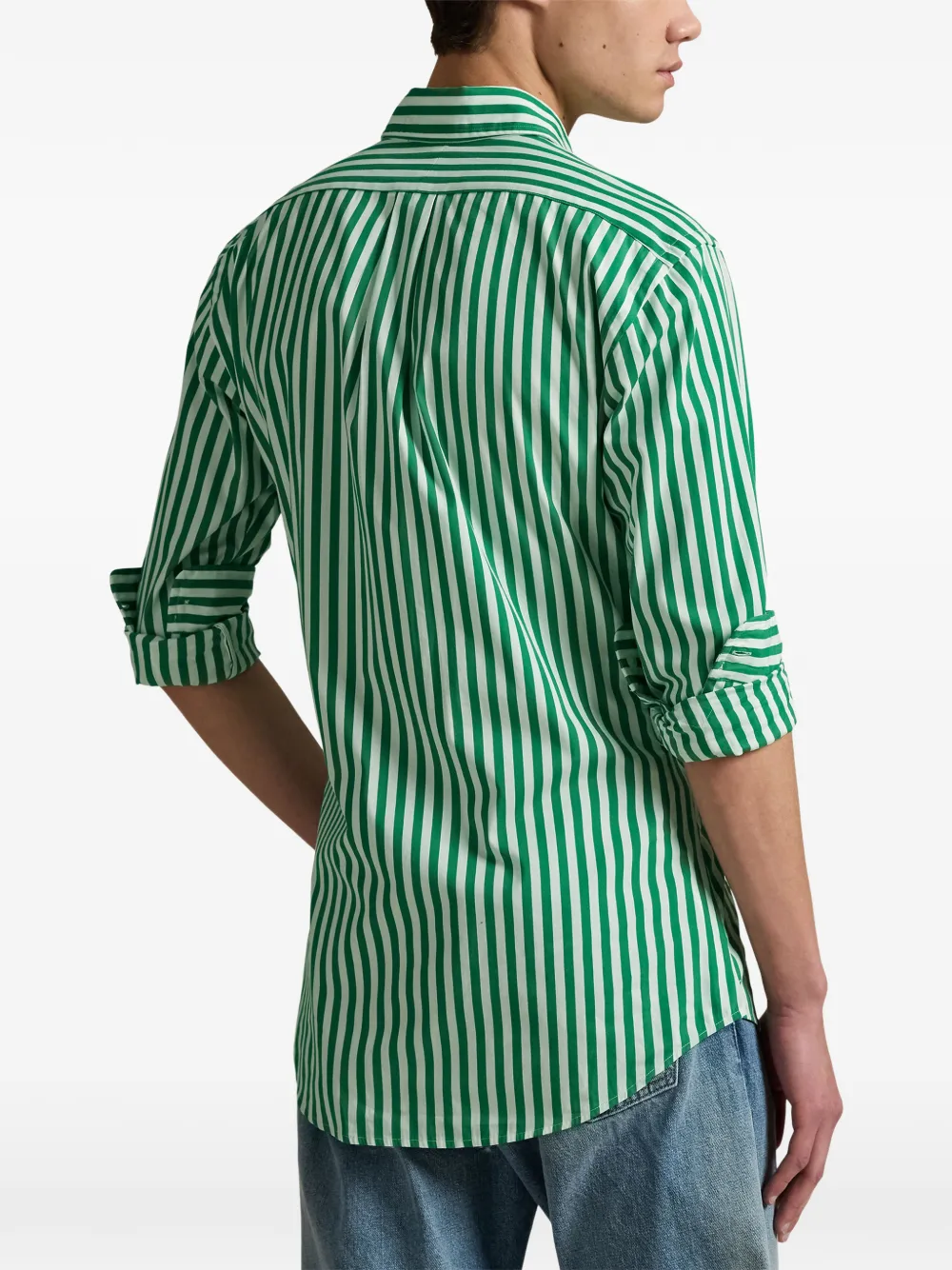 Polo Ralph Lauren Overhemd met geborduurd logo Groen