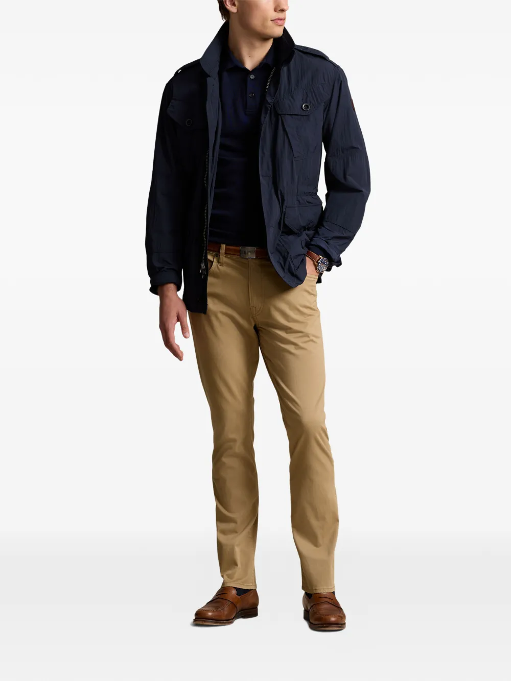 Polo Ralph Lauren Jeans met vijf zakken Beige