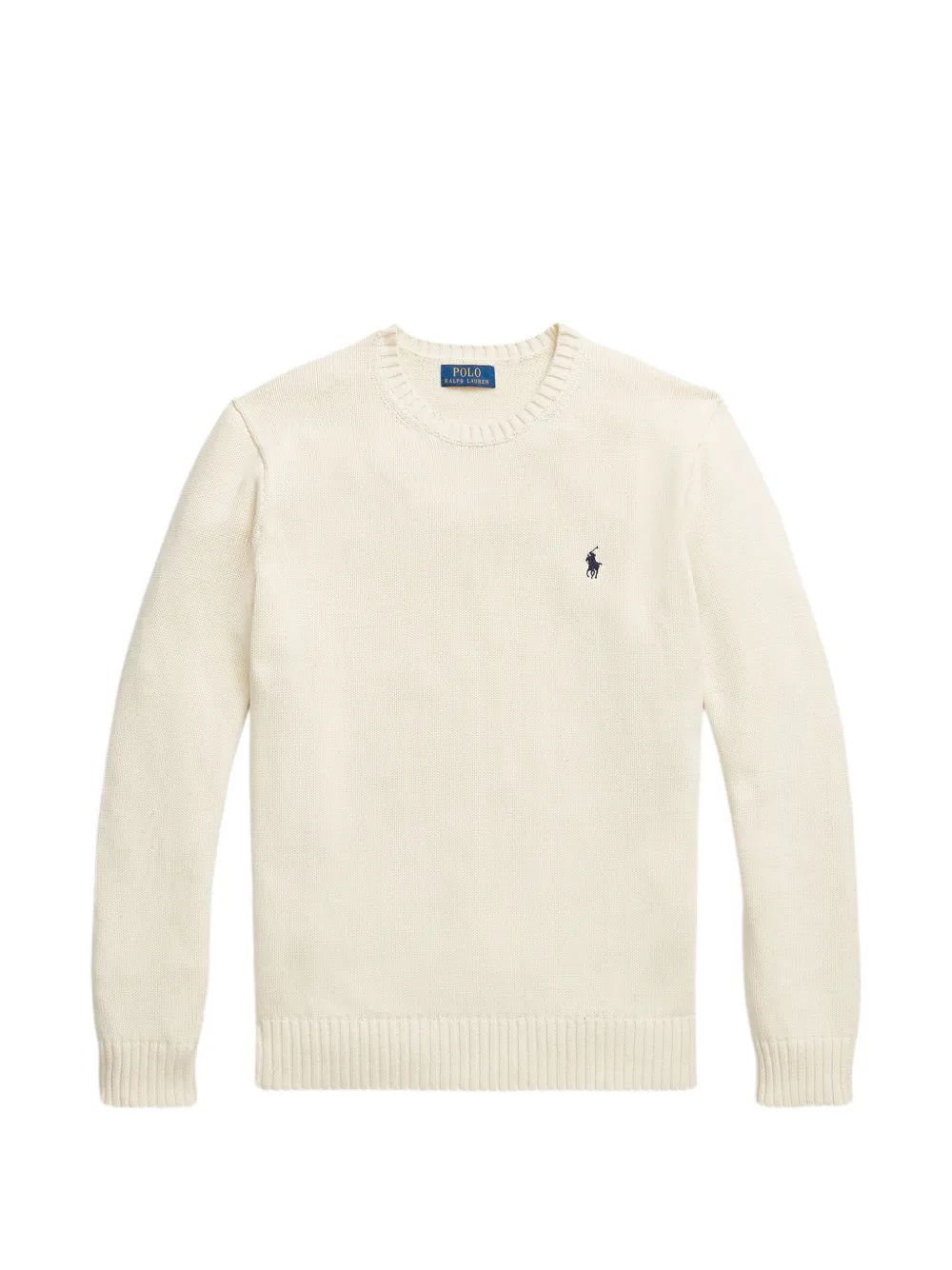 Polo Ralph Lauren embroidered-logo sweater - Nude