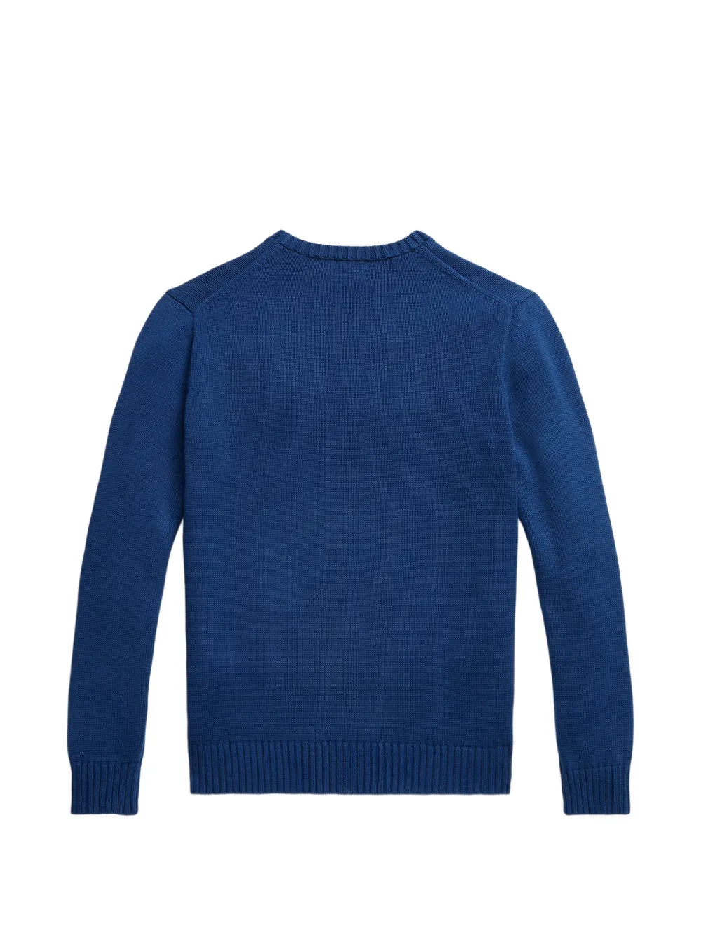 Polo Ralph Lauren Trui met geborduurd logo en ronde hals Blauw