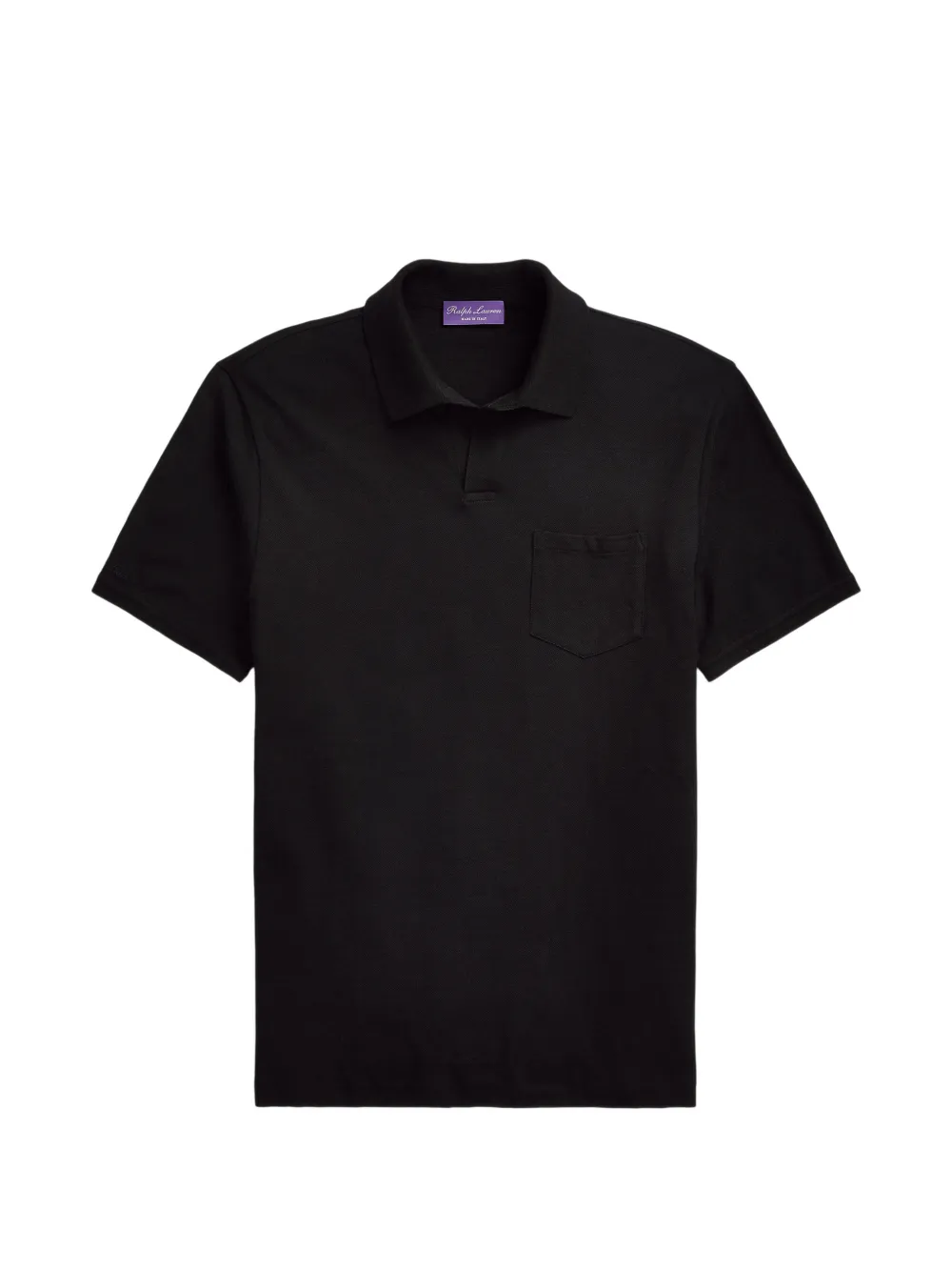 Polo Ralph Lauren chest-pocket polo T-shirt - Schwarz