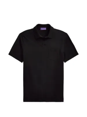 Ralph Lauren Purple Label V-neck short-sleeve T-shirt | Black