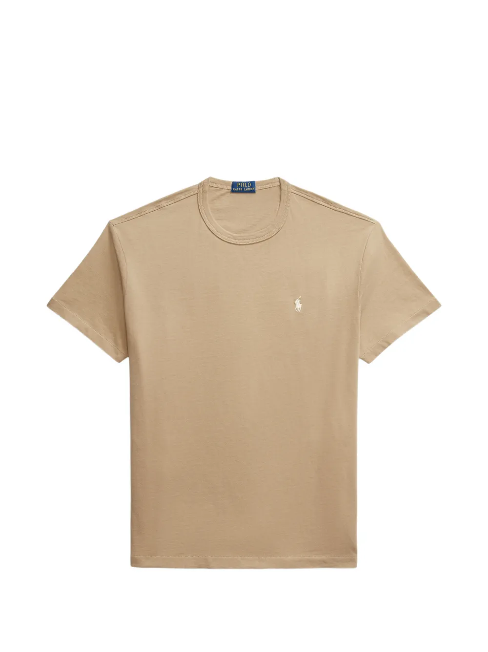 Polo Ralph Lauren Polo Pony-embroidered T-shirt - Nude