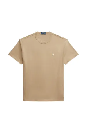 POLO RALPH LAUREN パイル地 Tシャツ ベージュ Polo Ralph Lauren short-sleeve T-shirt | Neutrals | FARFETCH