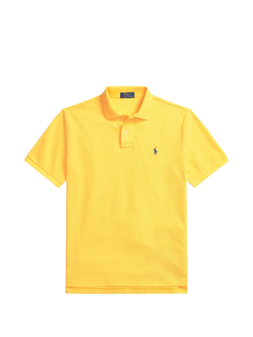 Polo Ralph Lauren embroidered-logo polo shirt - Giallo