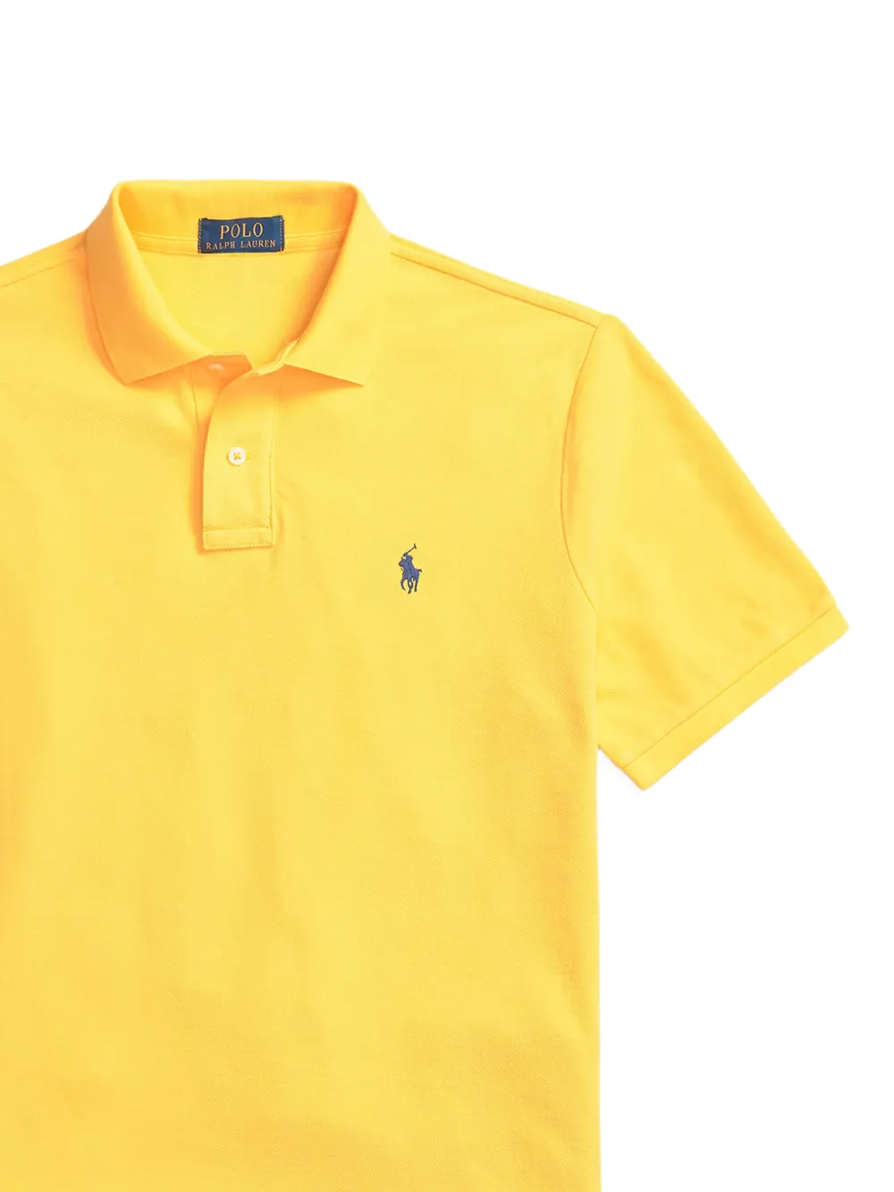 Polo Ralph Lauren Poloshirt met geborduurd logo Geel